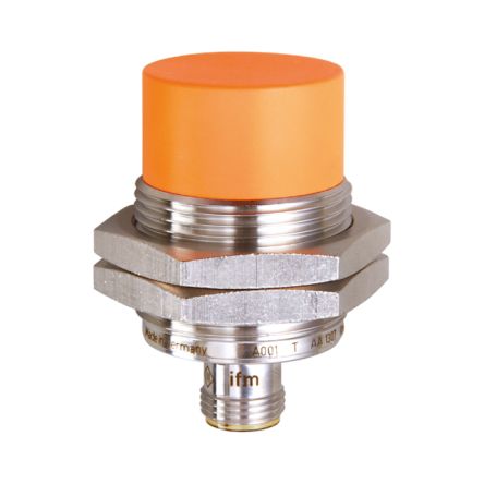ifm electronic Inductive Threaded Barrel Proximity Sensor, M30, 22 mm Detection, PNP NO, 10 → 30 V dc [IIS231]; 184-305