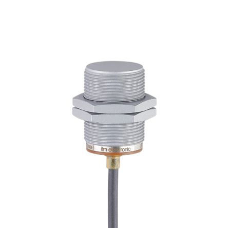 ifm electronic Inductive Threaded Barrel Proximity Sensor, M30, 15 mm Detection, PNP NO, 10 → 30 V dc [IIR212]; 184-360
