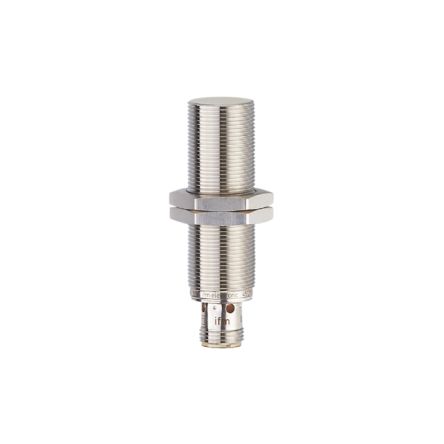 ifm electronic Inductive Threaded Barrel Proximity Sensor, M18, 5 mm Detection, PNP NO, 10 → 30 V dc [IGC232]; 184-465