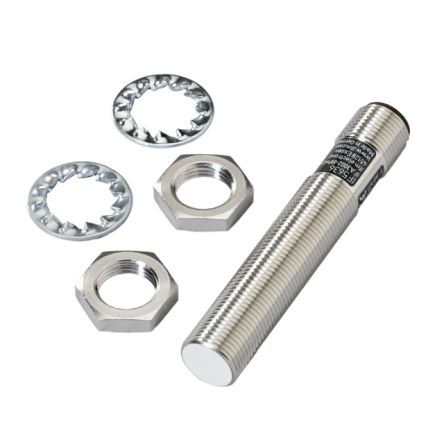 ifm electronic Inductive Threaded Barrel Proximity Sensor, M12, 2 mm Detection, PNP NO, 10 → 36 V dc [IF5636]; 184-478