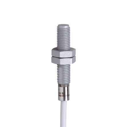 ifm electronic Inductive Threaded Barrel Proximity Sensor, M8, 2 mm Detection, PNP/NPN NO, 10 → 30 V dc [IER205]; 184-494