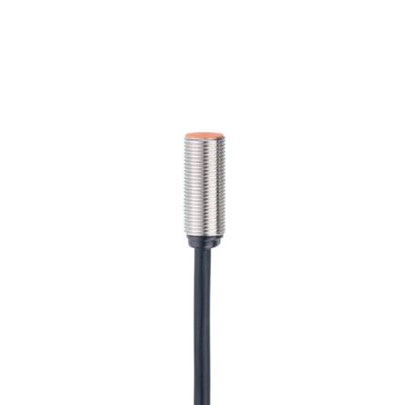 ifm electronic Inductive Threaded Barrel Proximity Sensor, M12, 2 mm Detection, PNP NO, 10 → 36 V dc [IF6037]; 184-517