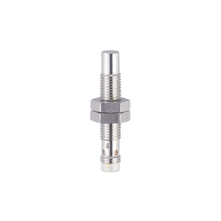 ifm electronic Inductive Threaded Barrel Proximity Sensor, M8, 5 mm Detection, PNP NO, 10 → 30 V dc [IEC212]; 184-526