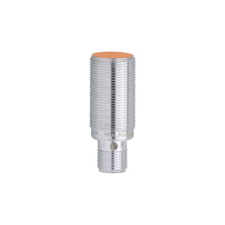 ifm electronic Inductive Threaded Barrel Proximity Sensor, M18, 5 mm Detection, PNP NO, 10 → 30 V dc [IGS214]; 184-534