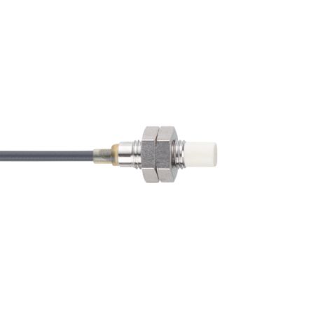 ifm electronic Inductive Threaded Barrel Proximity Sensor, M8, 6 mm Detection, PNP NC, 10 → 30 V dc [IES241]; 184-535