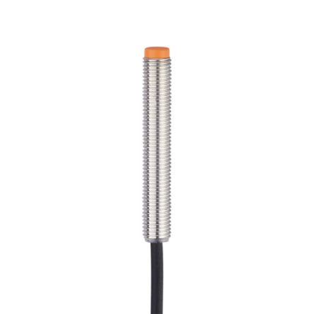 ifm electronic Inductive Threaded Barrel Proximity Sensor, M8, 4 mm Detection, PNP NO, 10 → 36 V dc [IE5317]; 184-611