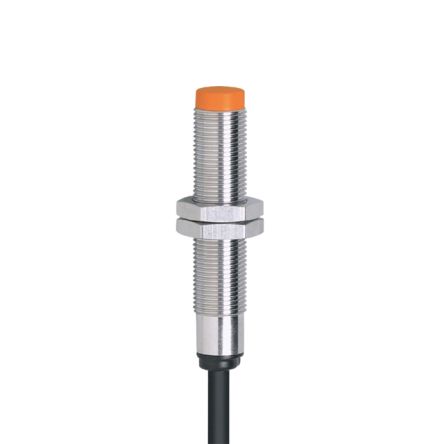 ifm electronic Inductive Threaded Barrel Proximity Sensor, M12, 4 mm Detection, PNP/NPN NO, 10 → 55 V dc [IF5804]; 184-632