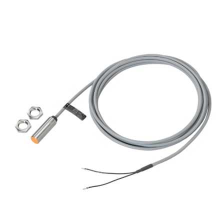 ifm electronic Inductive Threaded Barrel Proximity Sensor, M12, 4 mm Detection, PNP/NPN NC, 10 → 36 V dc [IF5888]; 184-637