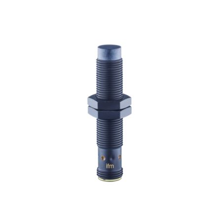 ifm electronic Inductive Threaded Barrel Proximity Sensor, M12, 7 mm Detection, PNP/NPN NO/NC, 10 → 30 V dc [IF5935]; 184-642