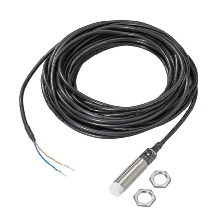 ifm electronic Inductive Threaded Barrel Proximity Sensor, M18, 8 mm Detection, 2-Wire NO, 20 → 250 V ac/dc, 20 [IG0062]; 184-658