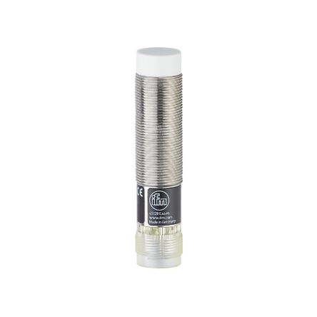 ifm electronic Inductive Threaded Barrel Proximity Sensor, M18, 8 mm Detection, 2-Wire NO, 20 → 250 V ac/dc, 20 [IG0303]; 184-659