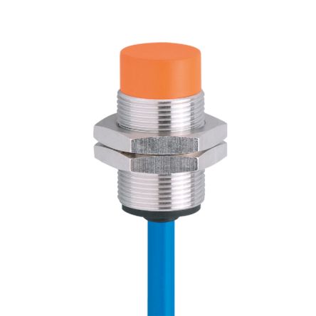 ifm electronic Inductive Threaded Barrel Proximity Sensor, M18, 8 mm Detection, NAMUR NC, 7.5 → 30 V dc [NG5021]; 184-695