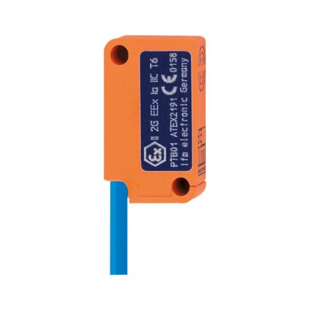 ifm electronic Inductive Rectangular Proximity Sensor, 2 mm Detection, NAMUR NC, 7.5 → 30 V dc [NS5002]; 184-702