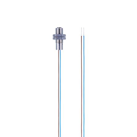 ifm electronic Inductive Threaded Barrel Proximity Sensor, M12, 0.05 → 0.5 mm Detection, 2-Wire NC, 7.5 → [NF504A]; 184-704