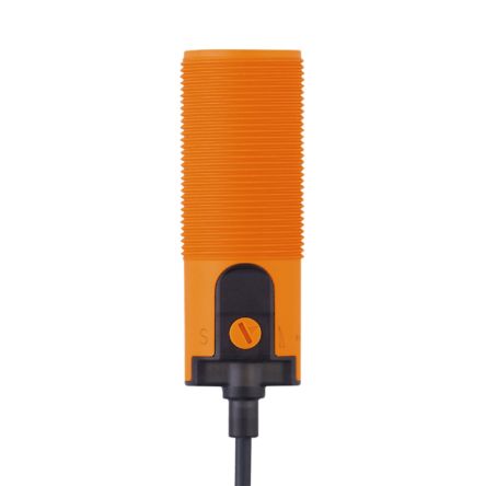 ifm electronic Capacitive Threaded Barrel Proximity Sensor, M30, 0.5 → 40 mm Detection, PNP NC, 10 → 30 V [KI5301]; 184-765
