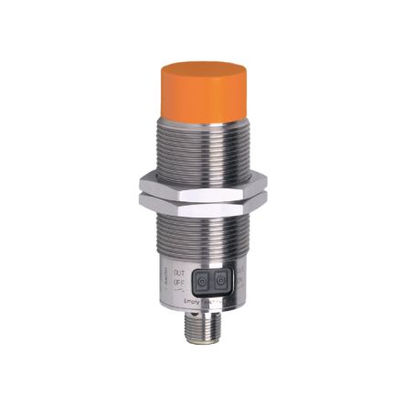 ifm electronic Capacitive Threaded Barrel Proximity Sensor, M30, 15 mm Detection, PNP NO/NC, 10 → 30 V dc [KI5090]; 184-768