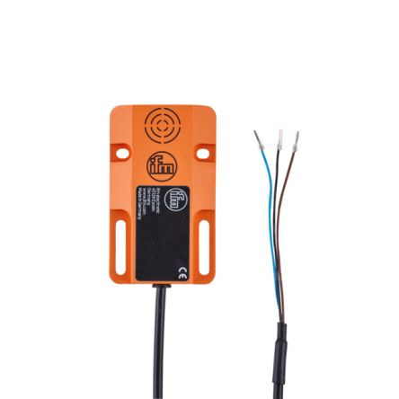 ifm electronic Inductive Rectangular Proximity Sensor, 8 mm Detection, PNP NC, 10 → 36 V dc [IW5054]; 184-782
