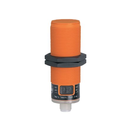 ifm electronic Capacitive Threaded Barrel Proximity Sensor, M30, 20 mm Detection, 2-Wire NO/NC, 24 → 230 V [KI0064]; 184-786