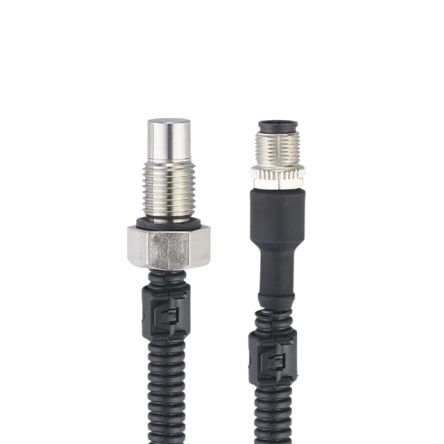 ifm electronic Cylinder Sensor Cylinder Magnetic Sensor, IP65, IP67, 10 → 36V dc, NO, PNP Operation, M9H, with [M9H206]; 184-790