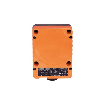 ifm electronic Capacitive Rectangular Proximity Sensor, 60 mm Detection, NPN NO/NC, 10 → 36 V dc [KD5019]; 184-801
