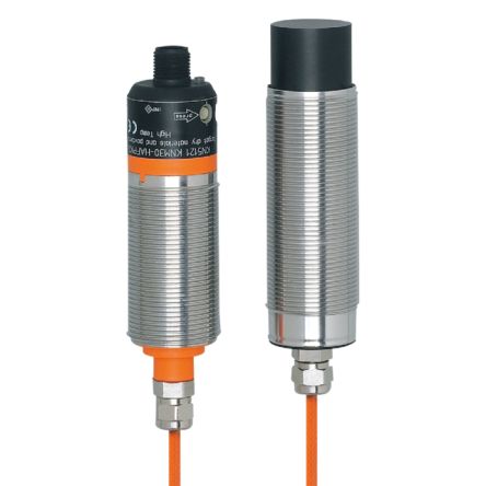 ifm electronic Capacitive Threaded Barrel Proximity Sensor, M30, PNP NO/NC, 10 → 30 V dc [KN5121]; 184-817