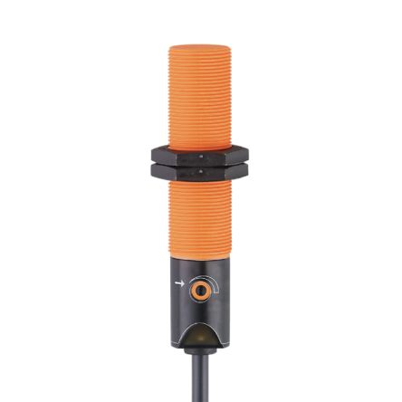 ifm electronic Capacitive Threaded Barrel Proximity Sensor, M18, 8 mm Detection, PNP/NPN NO/NC, 10 → 55 V dc [KG5047]; 184-833