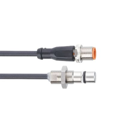 ifm electronic Cylinder Sensor Cylinder Magnetic Sensor, IP65, IP68, IP69K, 10 → 36V dc, NO, PNP Operation, MFH, [MFH215]; 184-835
