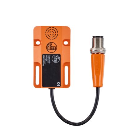 ifm electronic Inductive Rectangular Proximity Sensor, 8 mm Detection, PNP NO, 10 → 36 V dc [IW8501]; 184-838