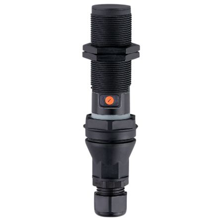 ifm electronic Capacitive Threaded Barrel Proximity Sensor, M30, 3 → 26 mm Detection, PNP NO+NC, 10 → 30 [KI530A]; 184-841