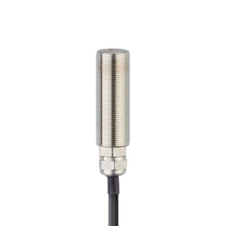 ifm electronic Inductive Threaded Barrel Magnetic Proximity Sensor, M18, 25 mm Detection, PNP/NPN NO, 2 → 250 V [MGT000]; 184-849