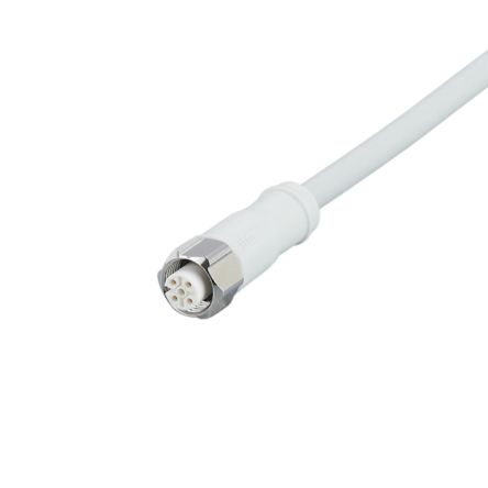 ifm electronic Straight Female 5 way M12 to Straight Female 5 way M12 Communication Cable, 20m [EVF483]; 184-938