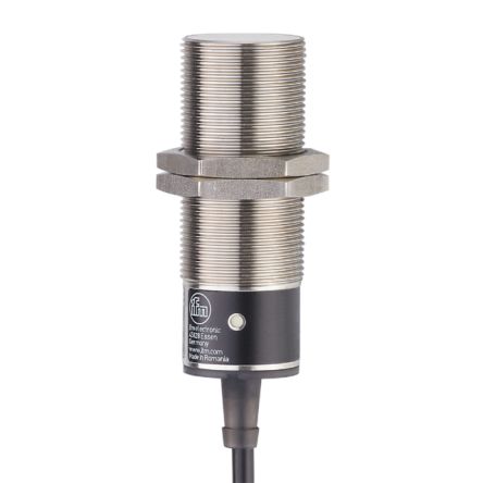 ifm electronic Inductive Threaded Barrel Proximity Sensor, M30, 10 mm Detection, 2-Wire NO, 20 → 250 V ac/dc, 20 [II0250]; 185-002