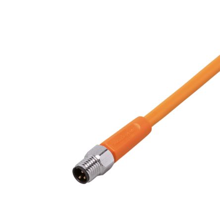 ifm electronic Straight Male 1 way M8 to Unterminated Sensor Actuator Cable, 2.2m [EVT647]; 185-010