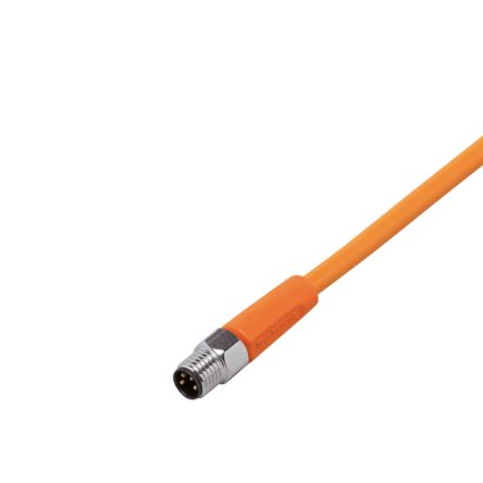 ifm electronic Straight Male 1 way M8 to Unterminated Sensor Actuator Cable, 2m [EVT219]; 185-159