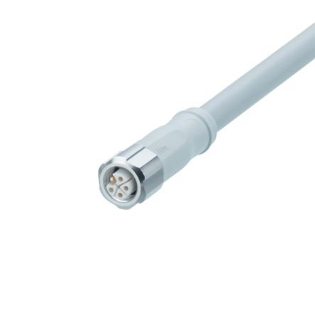 ifm electronic Power 2.5 mm² 5 Core Power Cable, Grey Modified Polyphenylene Ether MPPE, 50m [EVF615]; 185-172