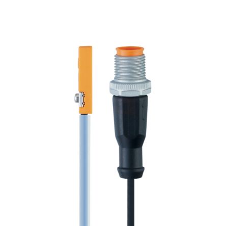 ifm electronic T-slot Pneumatic Cylinder Sensor, IP65, IP67, 10 → 30V dc, NO Operation, MK, with LED indicator, [MK5214]; 185-216