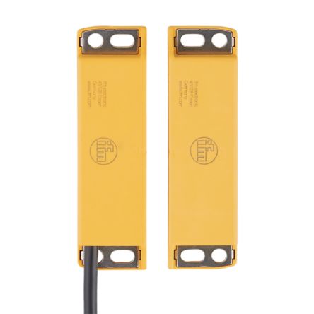 ifm electronic MN Series Non-Flush Magnetic Safety Switch, 24V dc, Polyamide Housing, 2NO, 6m Cable [MN501S]; 185-241