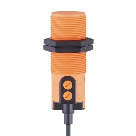 ifm electronic Capacitive Threaded Barrel Proximity Sensor, M30, 0.5 → 40 mm Detection, PNP NO/NC, 10 → [KI6001]; 185-289