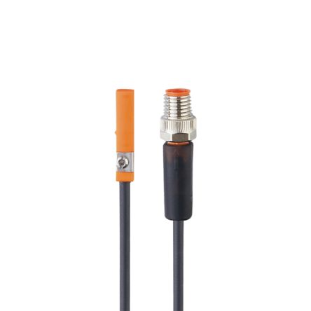 ifm electronic T-slot Pneumatic Cylinder Sensor, IP65, IP67, 10 → 30V dc, NO Operation, MK, with LED indicator, [MK5171]; 185-360
