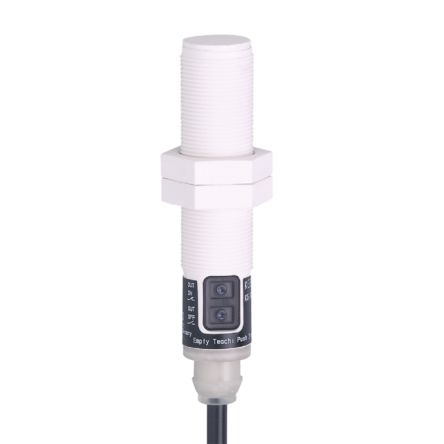 ifm electronic Capacitive Threaded Barrel Proximity Sensor, M18, 8 mm Detection, PNP NO/NC, 10 → 36 V dc [KG5069]; 185-381