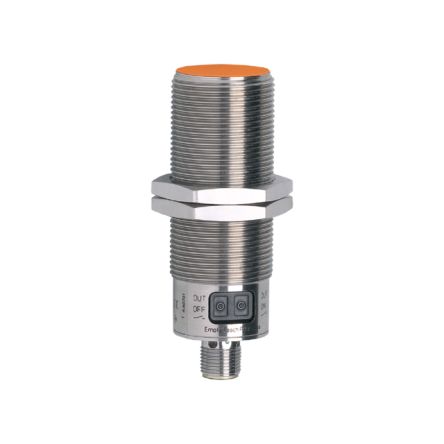 ifm electronic Capacitive Threaded Barrel Proximity Sensor, M30, 8 mm Detection, PNP/NPN NO/NC, 10 → 30 V dc [KI5084]; 185-397