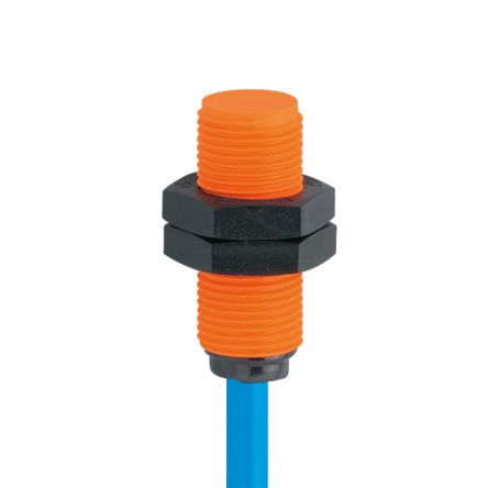 ifm electronic Inductive Threaded Barrel Proximity Sensor, M12, 2 mm Detection, NAMUR NC, 7.5 → 30 V dc [NF5001]; 185-433