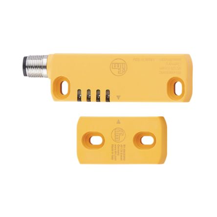 ifm electronic MN Series Non-Flush RFID Safety Switch, 20.4 → 26.4V dc, Polyamide Housing, M12 [MN701S]; 185-447