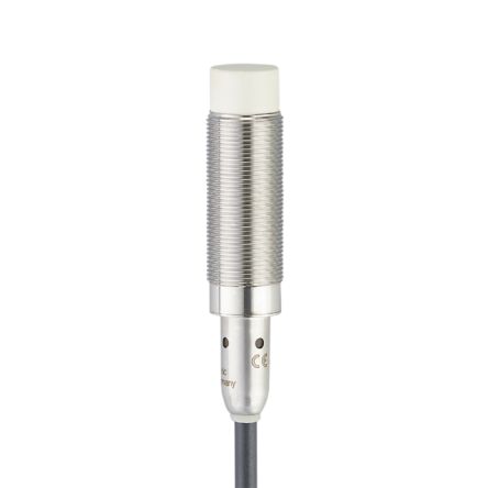 ifm electronic Inductive Threaded Barrel Proximity Sensor, M18, 12 mm Detection, PNP/NPN NO, 10 → 36 V dc [IGM203]; 185-459