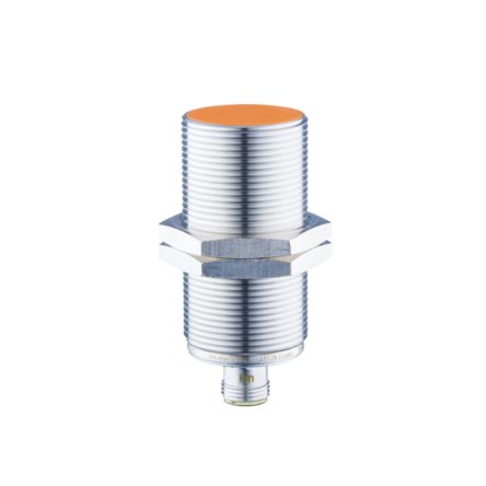 ifm electronic Inductive Threaded Barrel Proximity Sensor, M30, 15 mm Detection, PNP/NPN NO/NC, 10 → 30 V dc [II5827]; 185-547