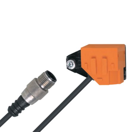 ifm electronic Inductive Rectangular Proximity Sensor, 10 mm Detection, PNP/NPN NO, 10 → 36 V dc [IO5017]; 185-595