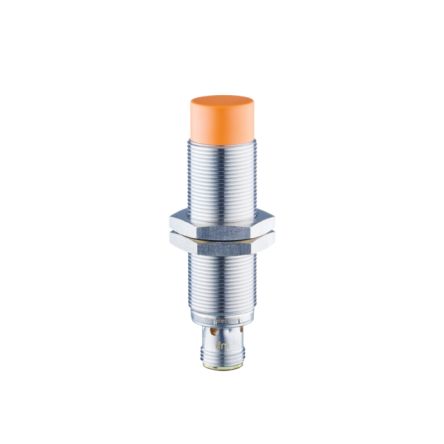 ifm electronic Inductive Threaded Barrel Proximity Sensor, M18, 12 mm Detection, PNP/NPN NO/NC, 10 → 30 V dc [IG5907]; 185-742