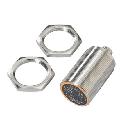 ifm electronic Inductive Threaded Barrel Proximity Sensor, M30, 10 mm Detection, PNP NC, 18 → 36 V dc [II5452]; 185-769