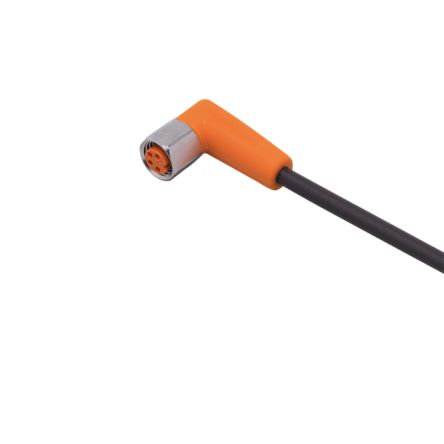 ifm electronic Right Angle Female 1 way M8 to Unterminated Sensor Actuator Cable, 10m [EVM034]; 185-841