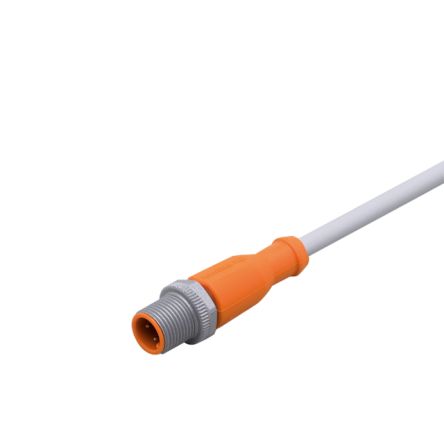 ifm electronic Straight Male 1 way M12 to Unterminated Sensor Actuator Cable, 2m [EVW020]; 185-913